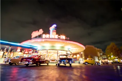 a retro diner